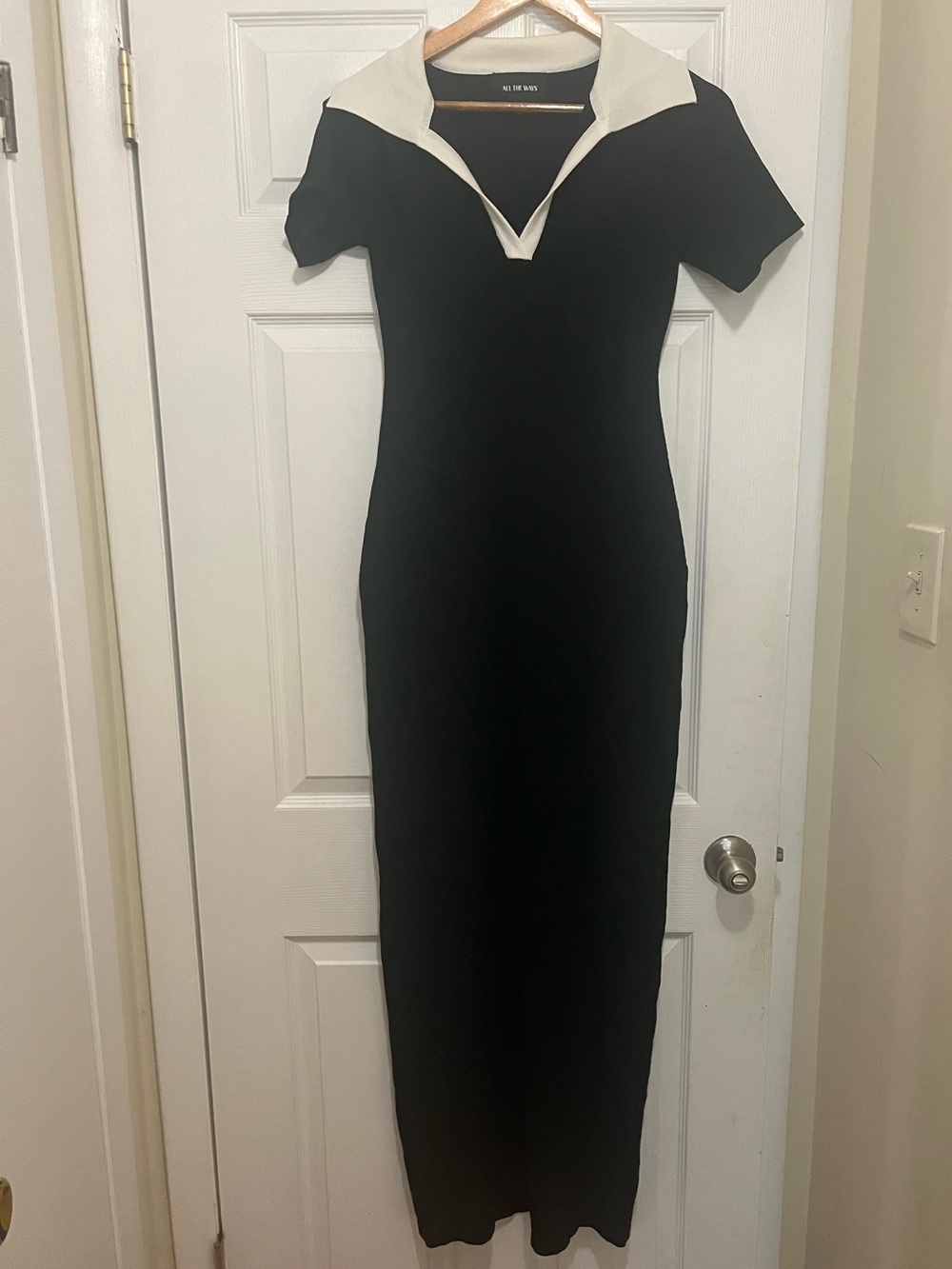 All The Ways Rava Maxi Dress in Black